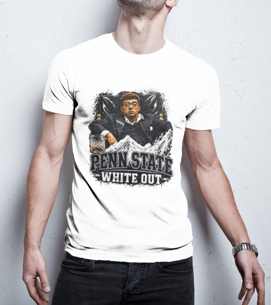 Penn State White Out Man In Suit Nittany Lions T-Shirt