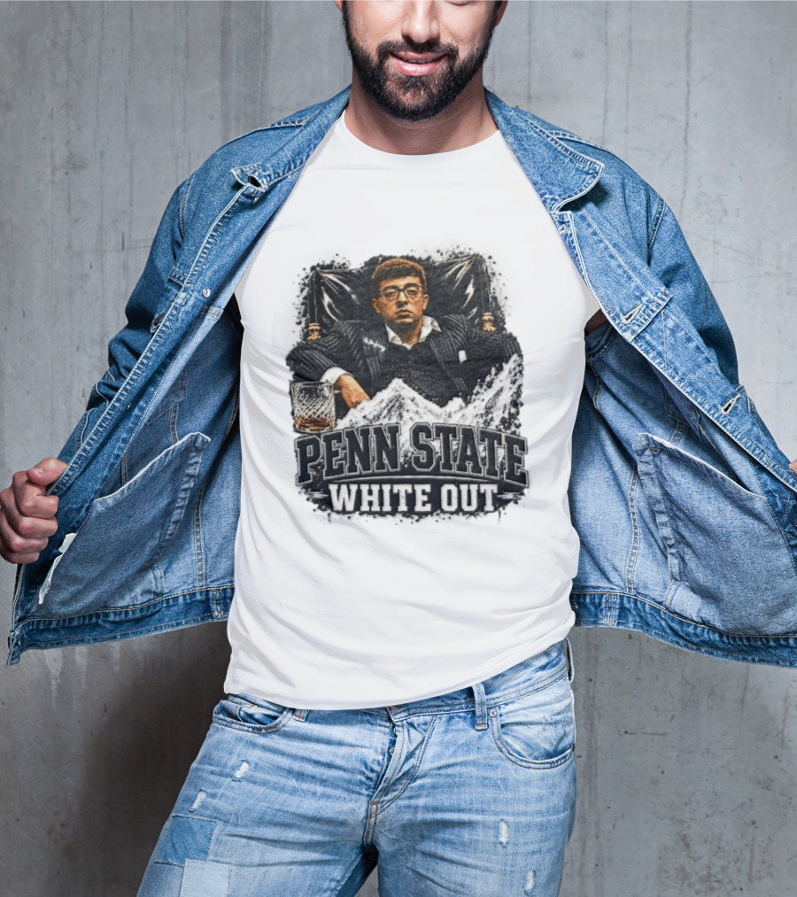 Penn State White Out Man In Suit Nittany Lions T-Shirt