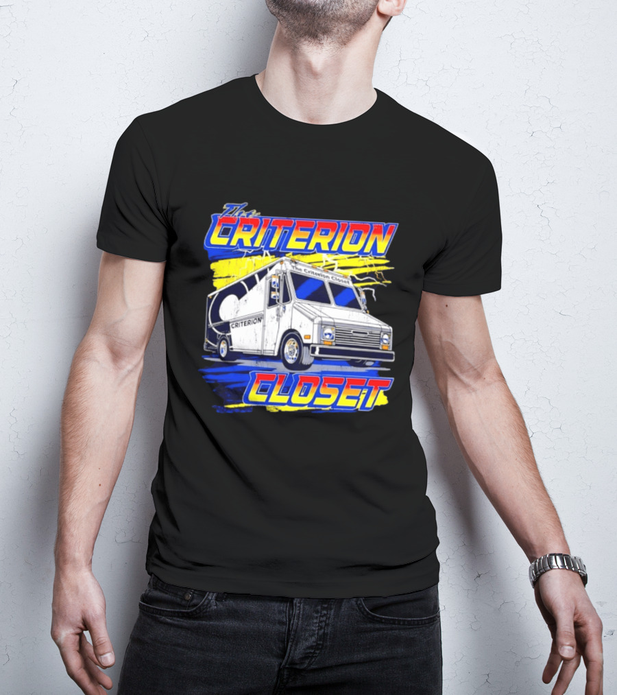 The Criterion Closet Film Movies Cinema Criterion Truck T-Shirt