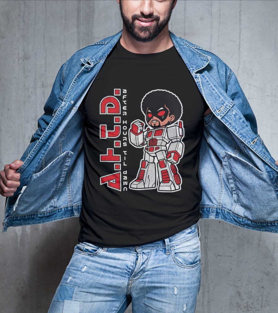The Weeknd A.F.T.D. After Hours Til Dawn 2026 Asia Tour Tokyo Japan Gundam Pop Up T-Shirt
