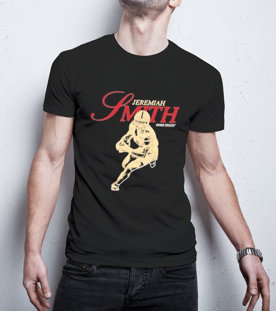 Jeremiah Smith Ohio State Buckeyes Football Athlete T-Shirt