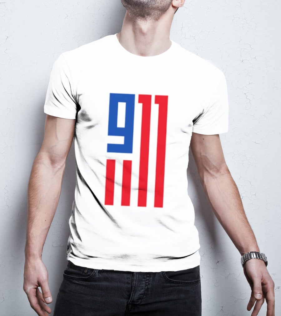 9/11 American Flag USA Patriotic September 11 T-Shirt