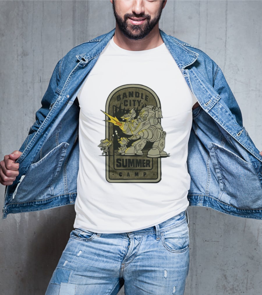 Bandle City Summer Camp League Of Legends Character Battle Scene T-Shirt
