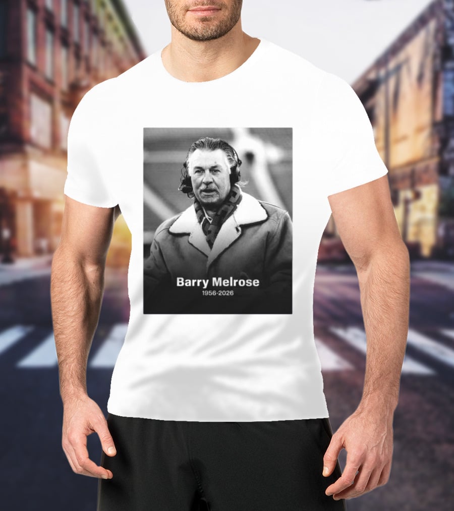 Barry Melrose NHL Player Coach And Analyst 1956 2026 T-Shirt