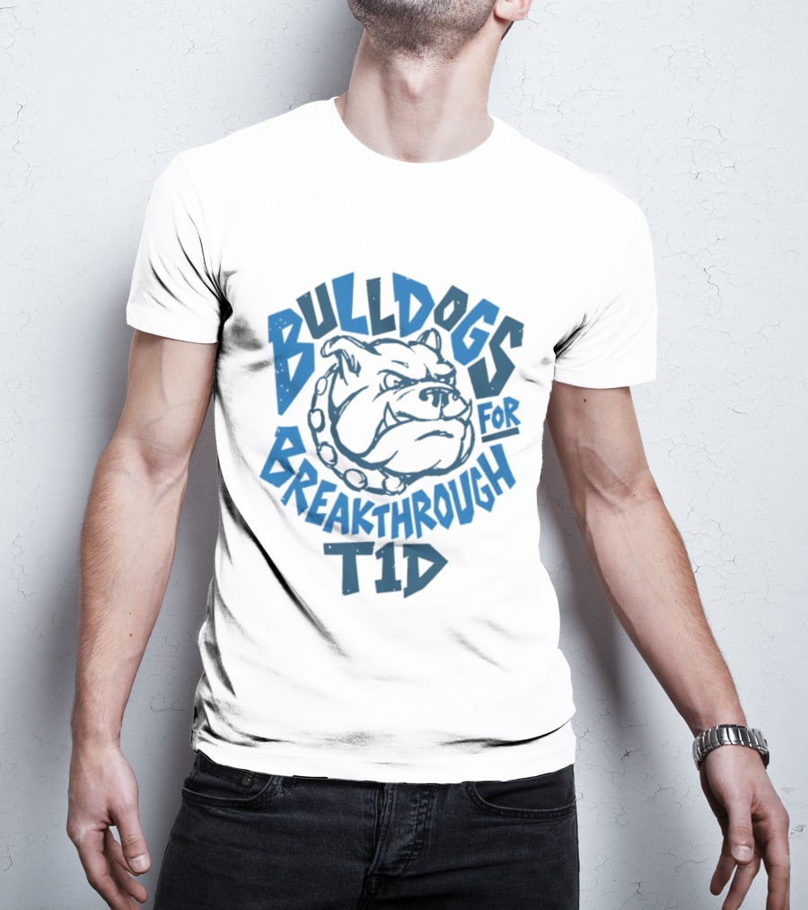 Bulldogs For Breakthrough T1D T-Shirt