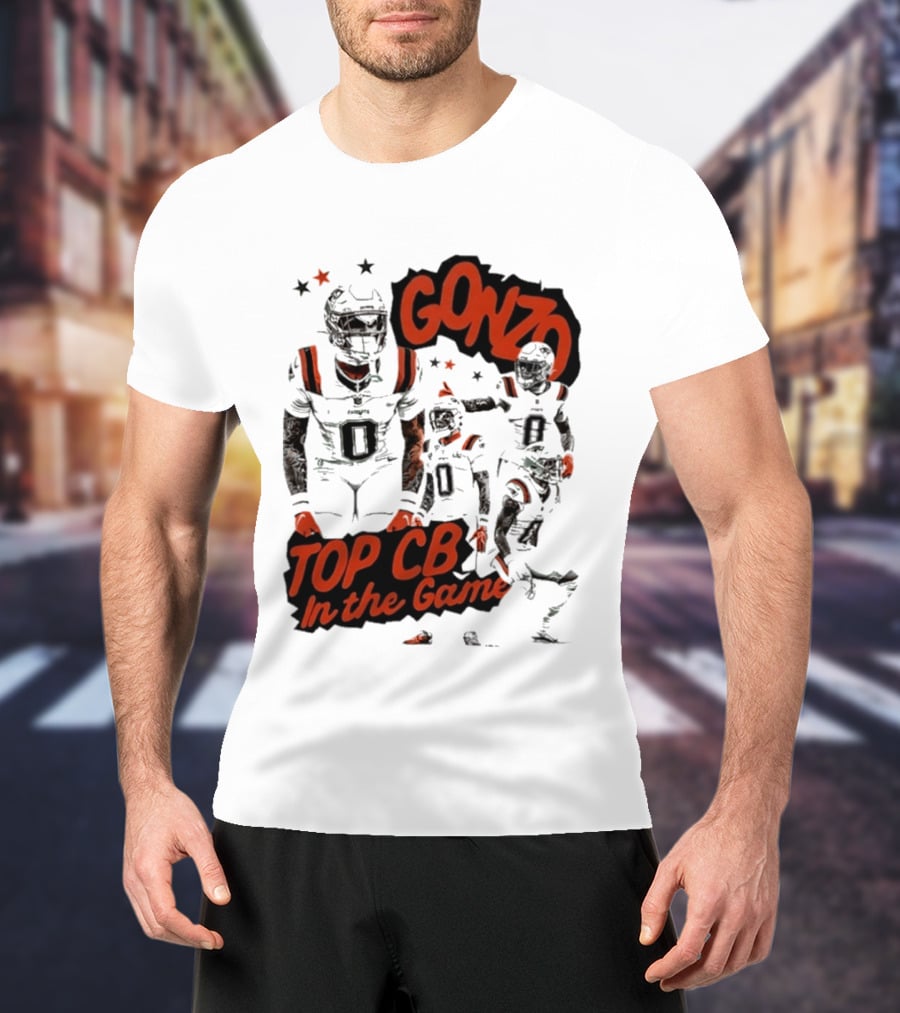 Gonzo Top CB In The Game New England Patriots T-Shirt