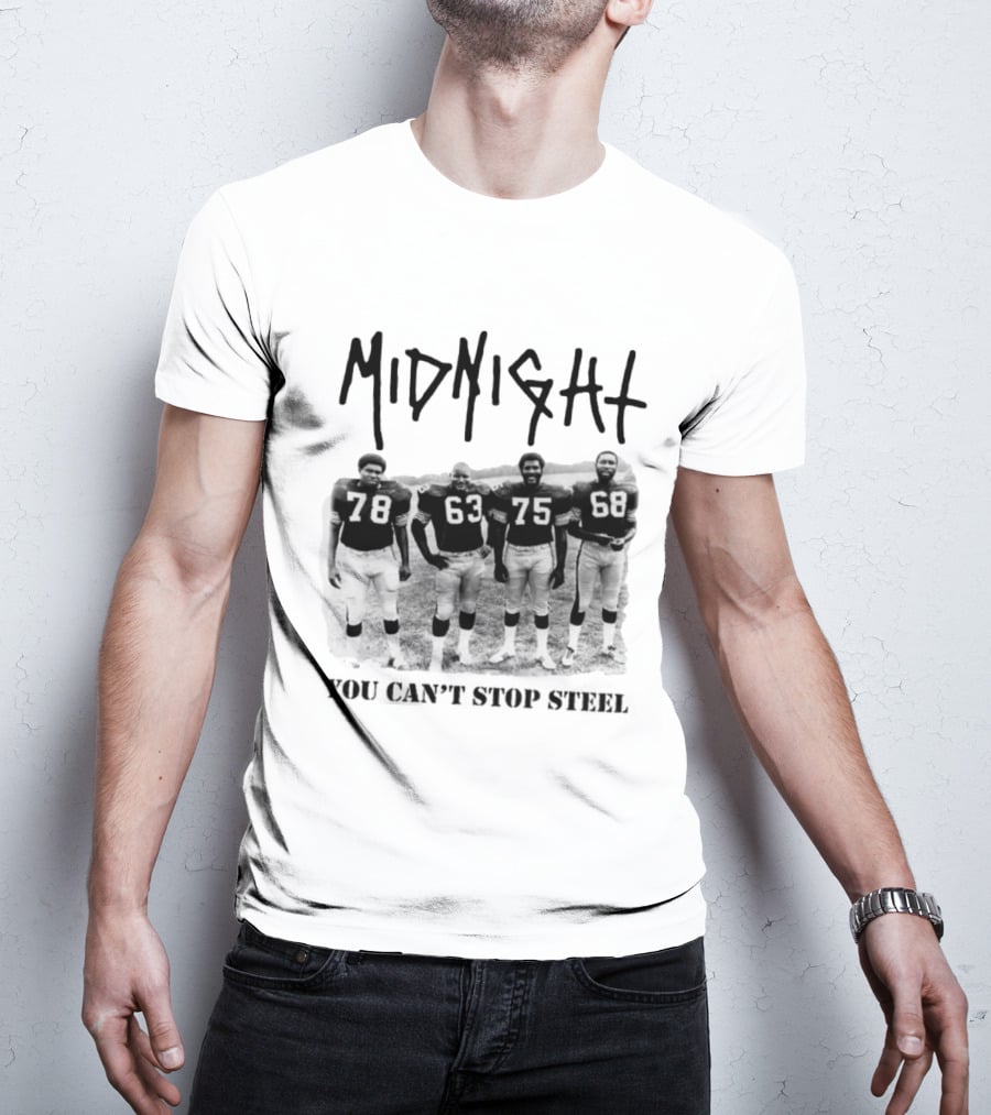 Midnight You Can't Stop Steel 78 63 75 68 T-Shirt