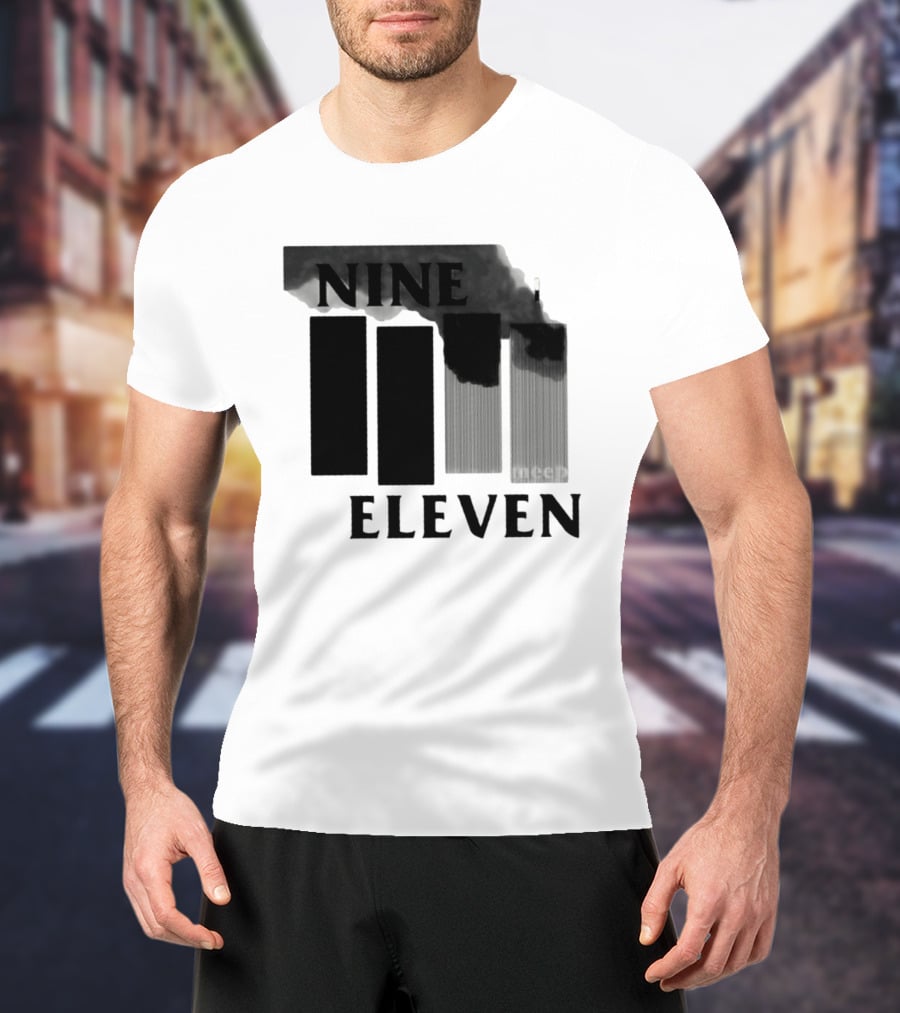 Nine Eleven Meep 9 11 Meme Dark Humor Towers Smoke T-Shirt