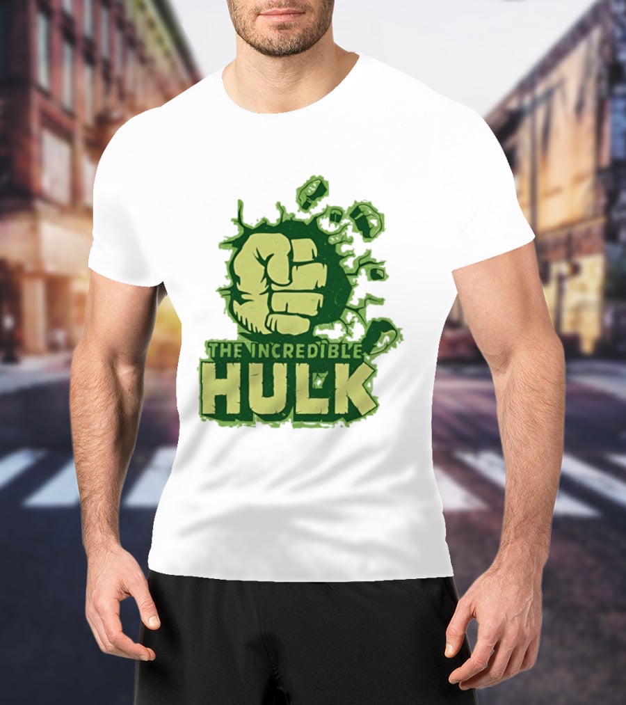 The Incredible Hulk Fist Smash Tunicart T-Shirt
