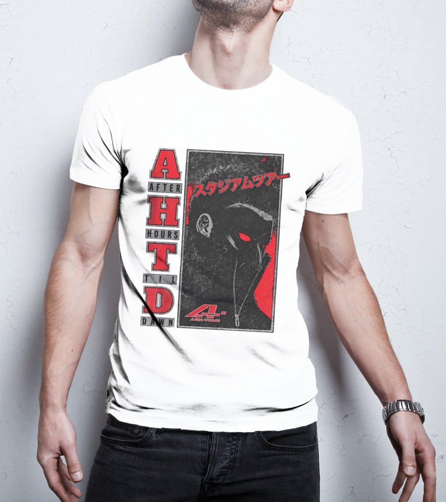 The Weeknd After Hours Til Dawn 2026 Asia Tour Tokyo Japan Pop Up Anime A Asia Tour T-Shirt