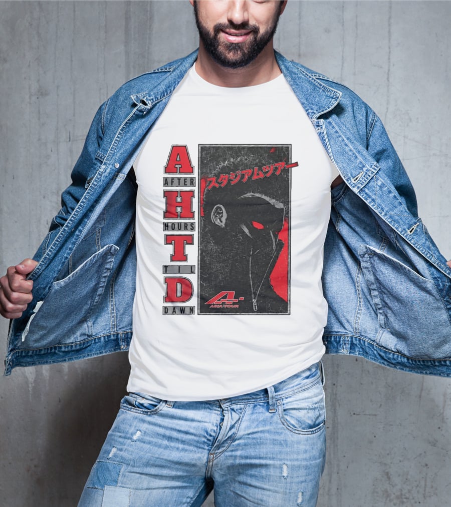 The Weeknd After Hours Til Dawn 2026 Asia Tour Tokyo Japan Pop Up Anime A Asia Tour T-Shirt
