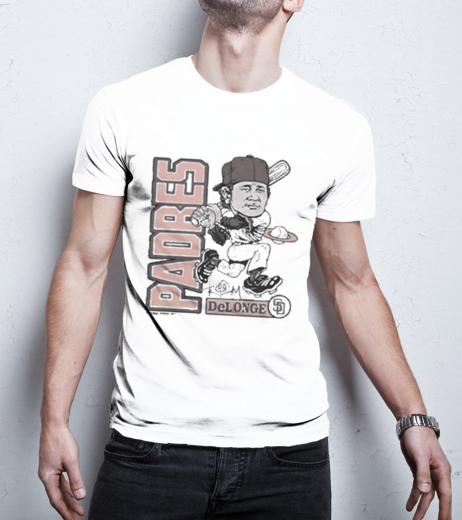 Tts Padres Homage Tom All Star Delonge Baseball Fan T-Shirt