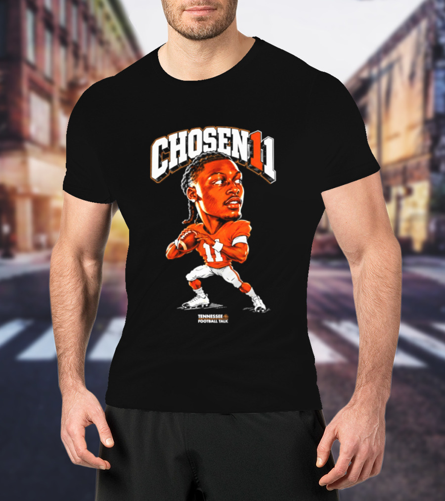 Chosen11 Faizon Brandon Tennessee Volunteers Caricature T-Shirt