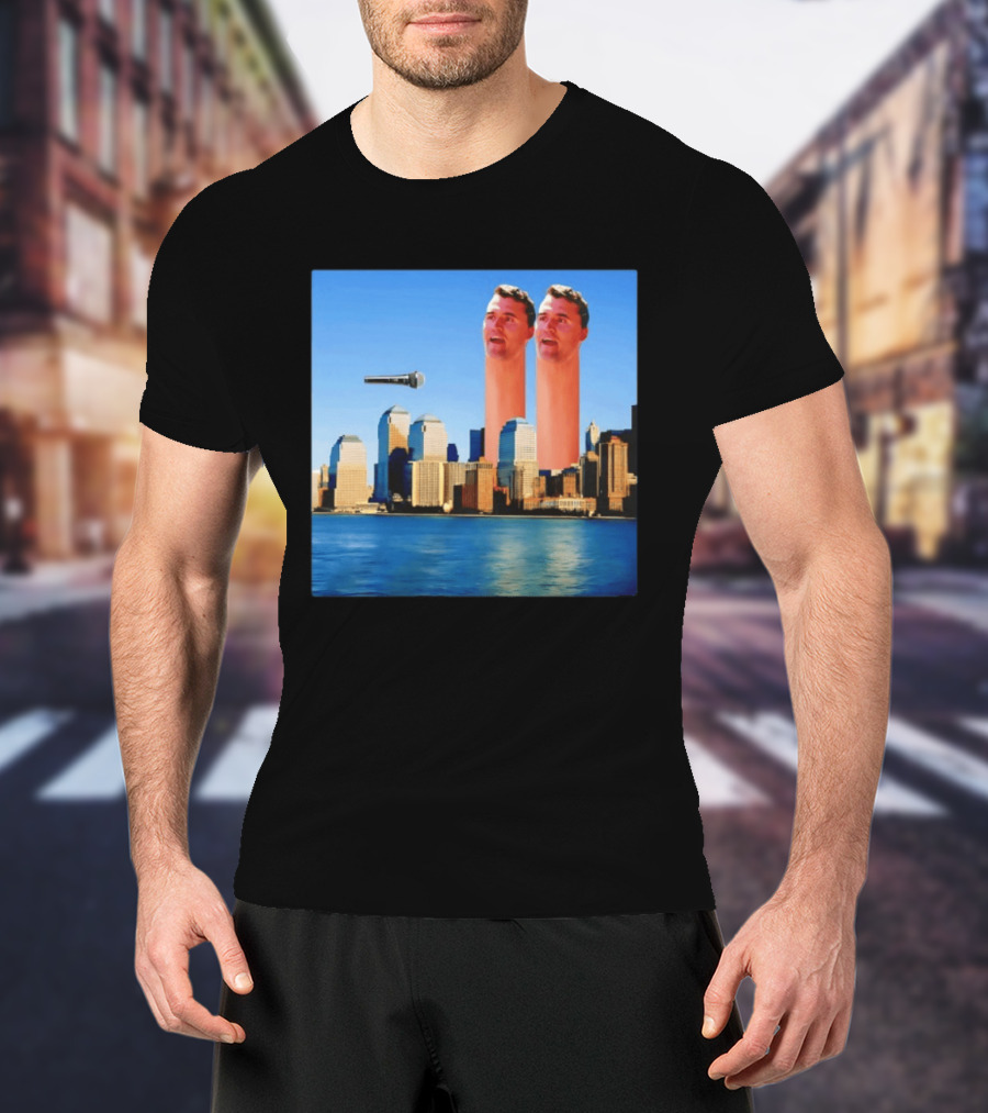 Charlie Kirk These Colors Don't Cum 9/11 Meme Turning Point USA Event T-Shirt