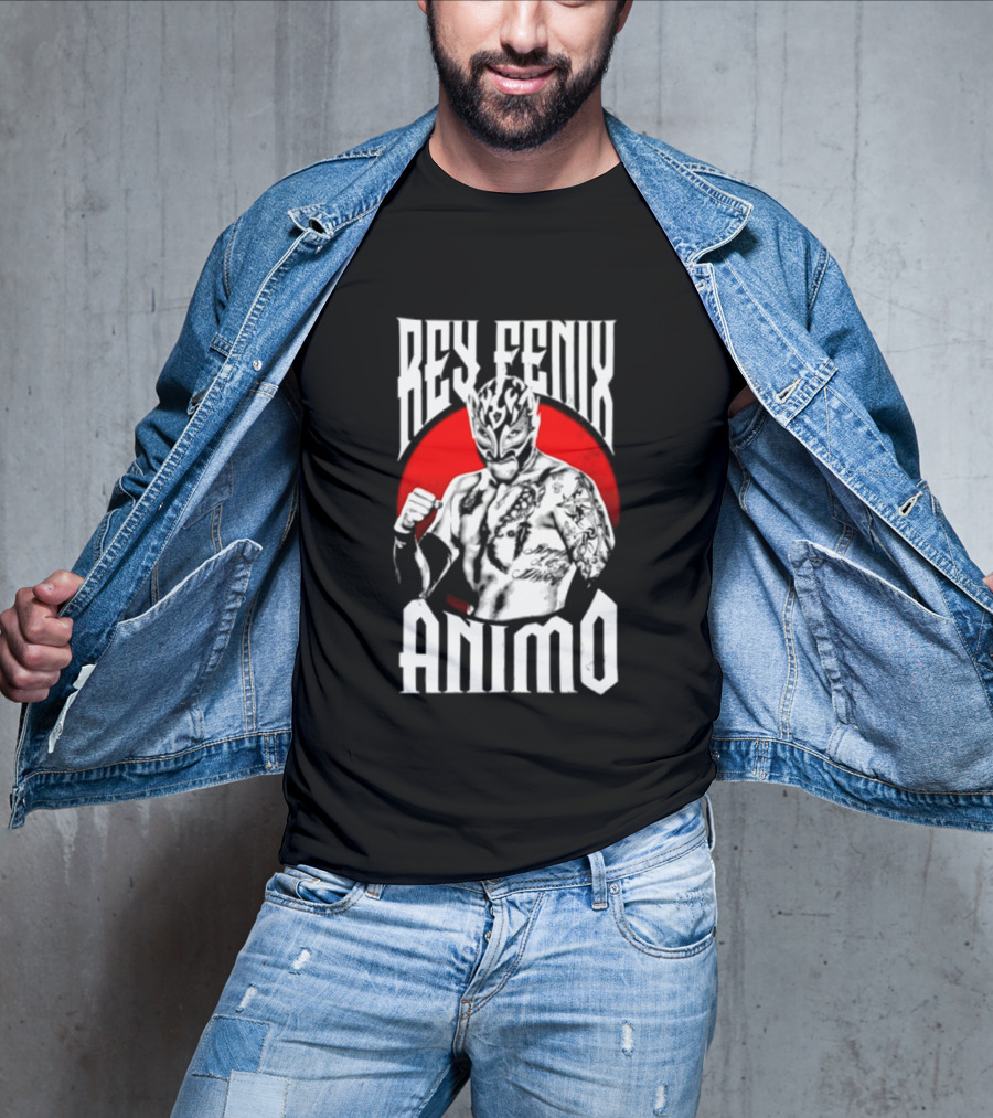 Rey Fenix Animo Lucha Libre AEW Wrestling Masked Fighter T-Shirt