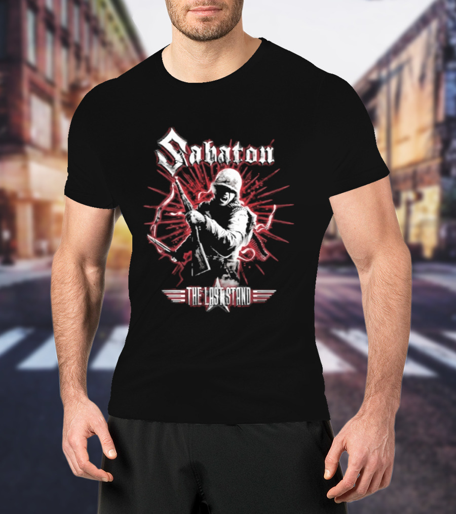 Sabaton The Last Stand Celebrate 10 Years Soldier T-Shirt