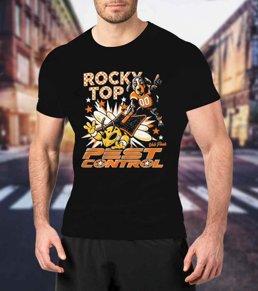 Tennessee Volunteers Rocky Top Pest Control T-Shirt
