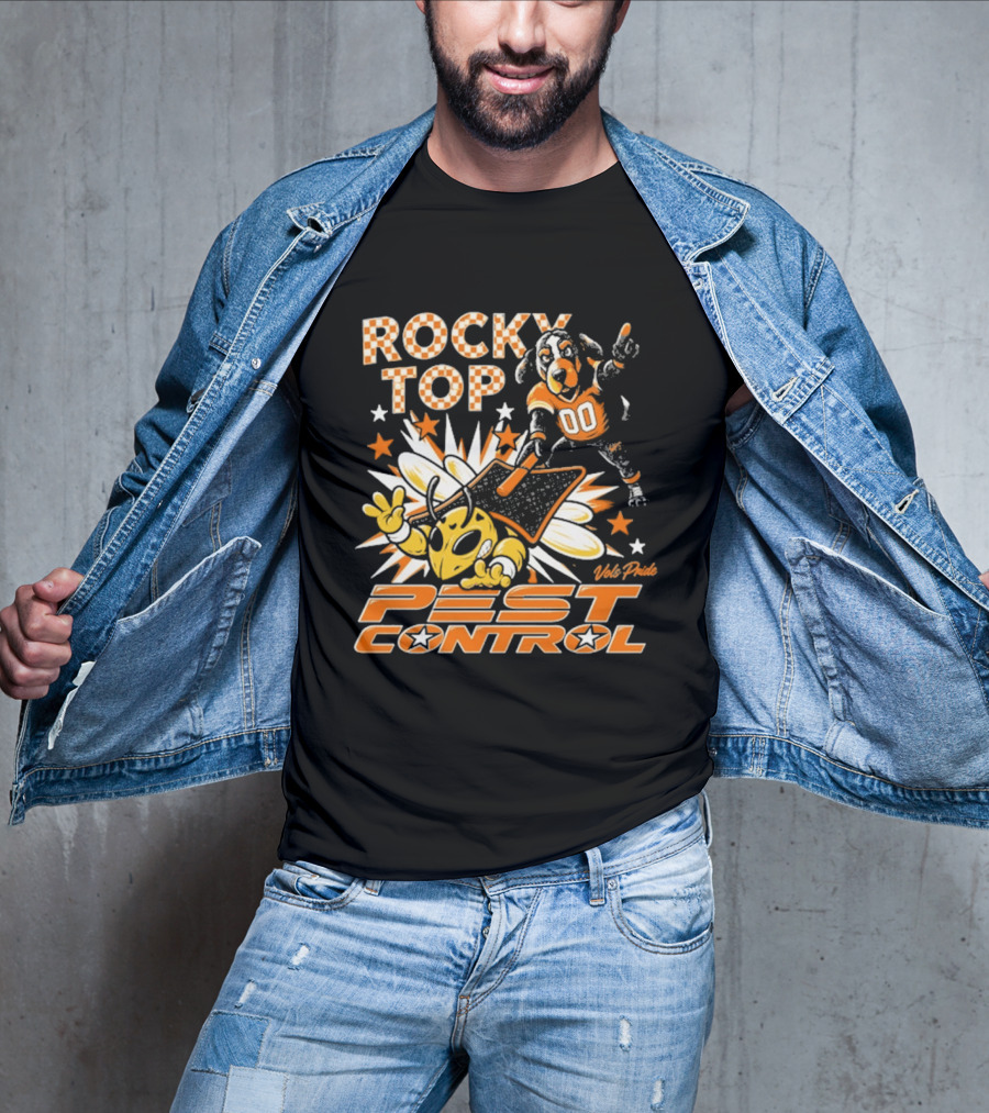 Tennessee Volunteers Rocky Top Pest Control T-Shirt