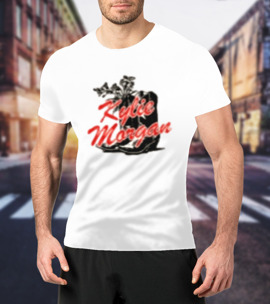 Kylie Morgan 1 800 Dump Him Boots Roses T-Shirt