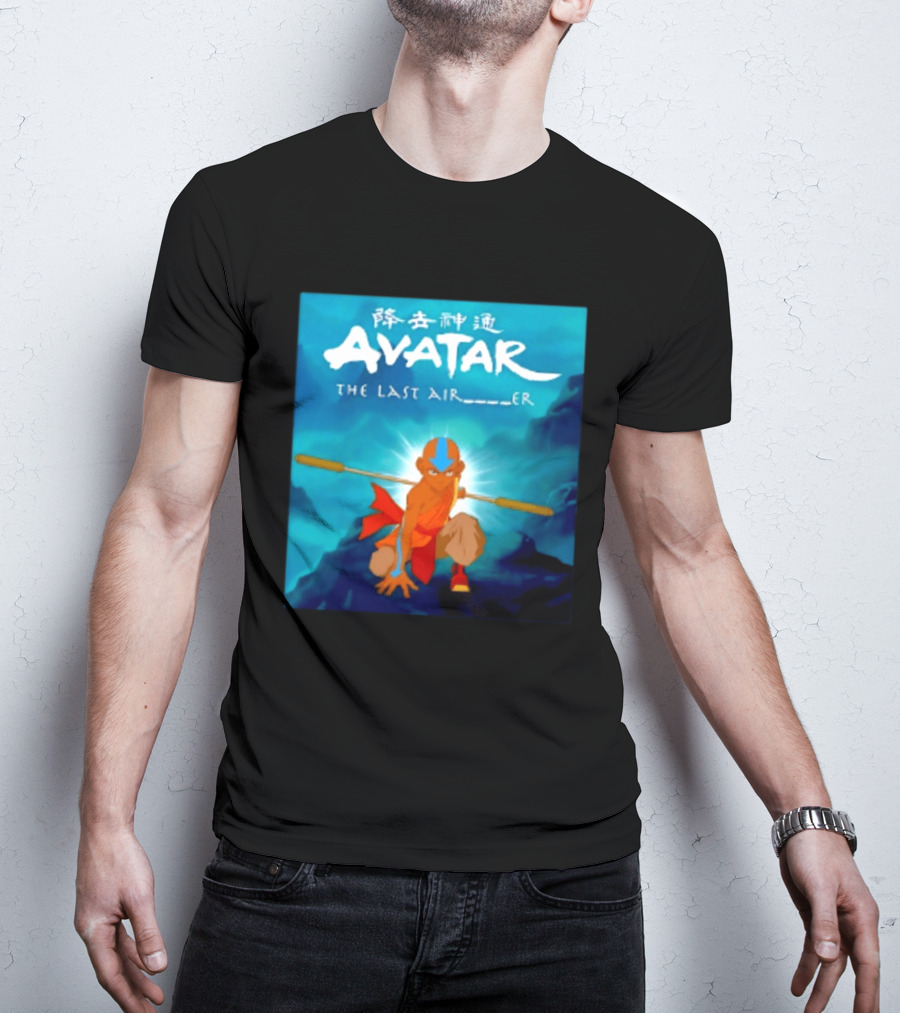 Avatar The Last Airbender Aang Nickelodeon Japanese T-Shirt