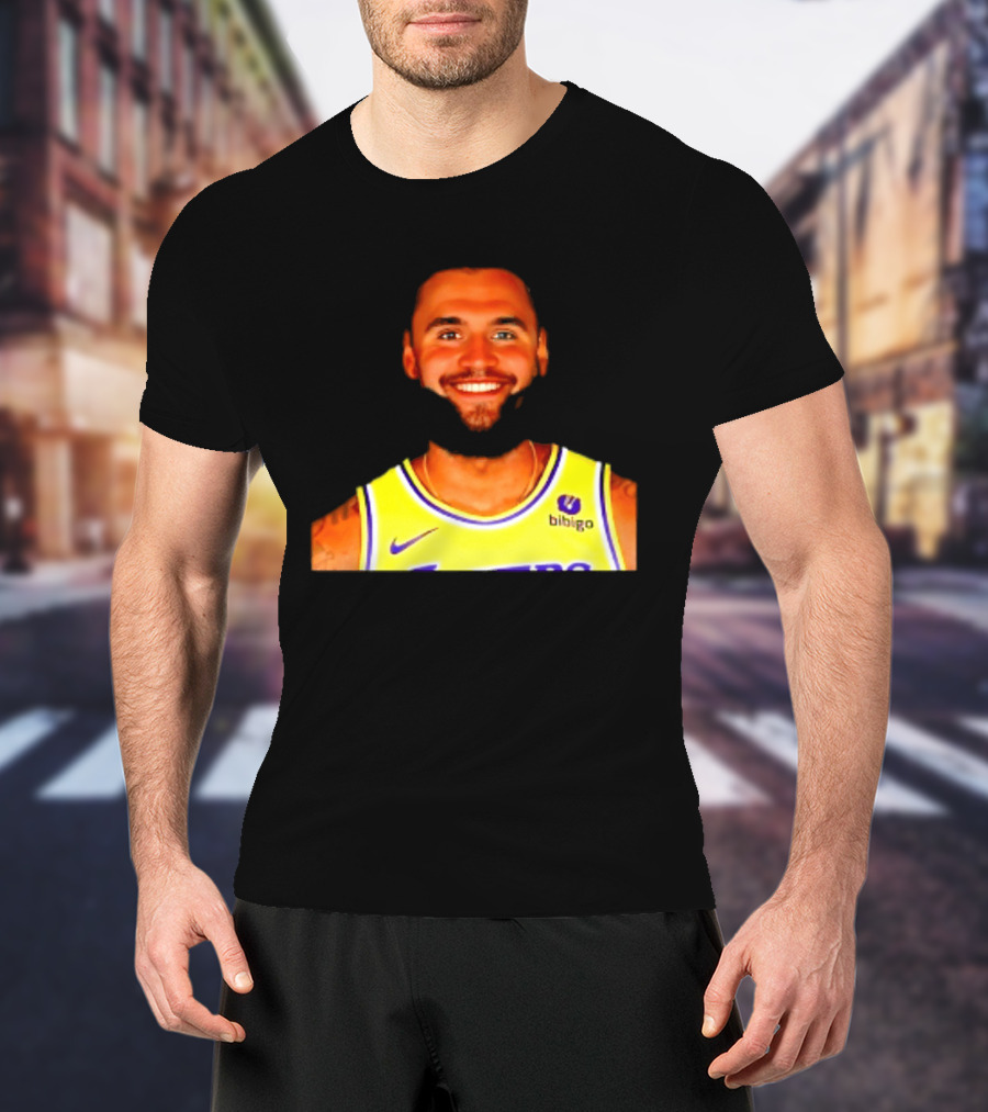 Charlie Kirk And LeBron James Los Angeles Lakers Basketball Meme T-Shirt