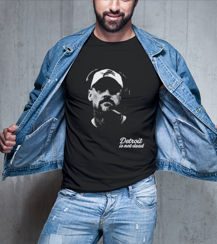 Detroit Lions Dan Campbell Detroit Is Not Dead T-Shirt