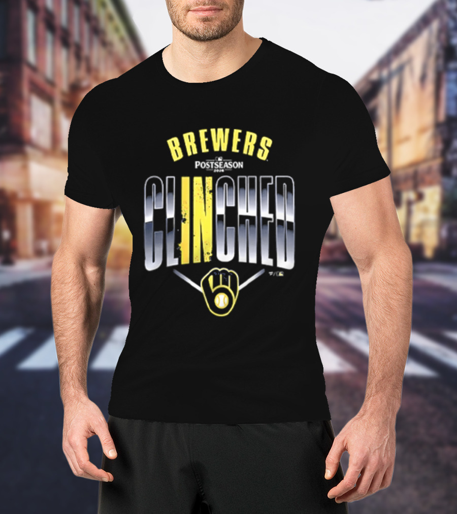 Brewers Postseason Clinched Milwaukee 2026 October Win Our Way T-Shirt