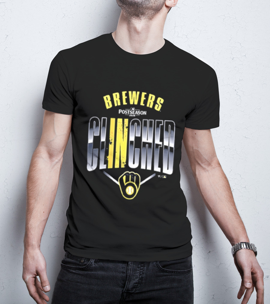 Brewers Postseason Clinched Milwaukee 2026 October Win Our Way T-Shirt