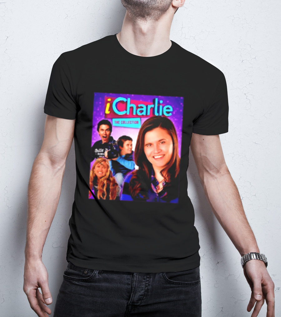 ICharlie The Collection ICarly Nickelodeon Meme TV Show Cast T-Shirt