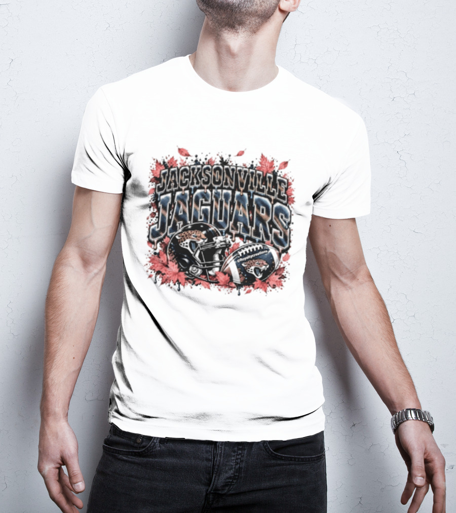 Jacksonville Jaguars Football Helmet Halloween 2026 T-Shirt