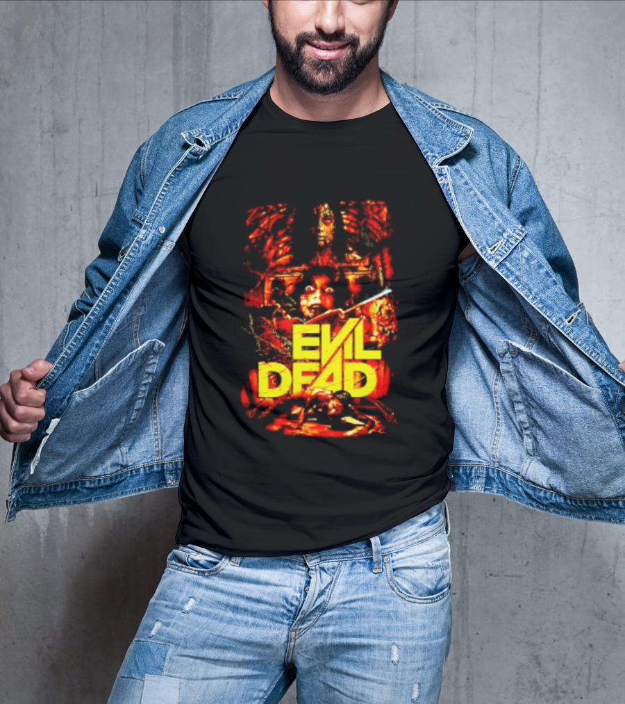 Evil Dead Classic Horror Movie Sam Raimi Iconic Cult T-Shirt