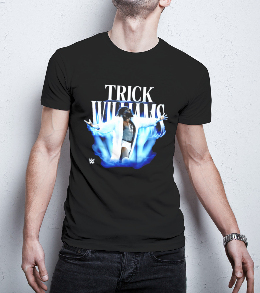 Trick Williams WWE Fur Coat Iconic Entrance T-Shirt