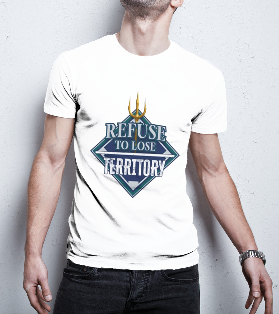 Seattle Seahawks Refuse To Lose Territory Trident T-Shirt