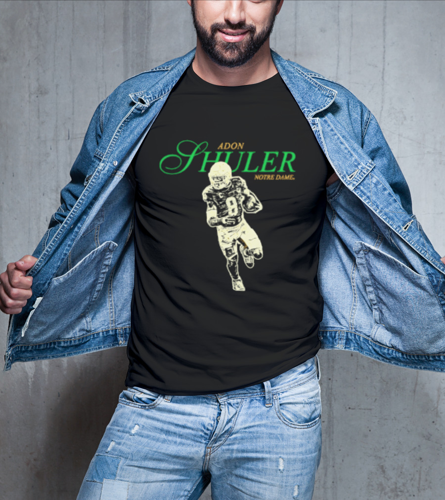 Adon Shuler Notre Dame Football Player 8 T-Shirt