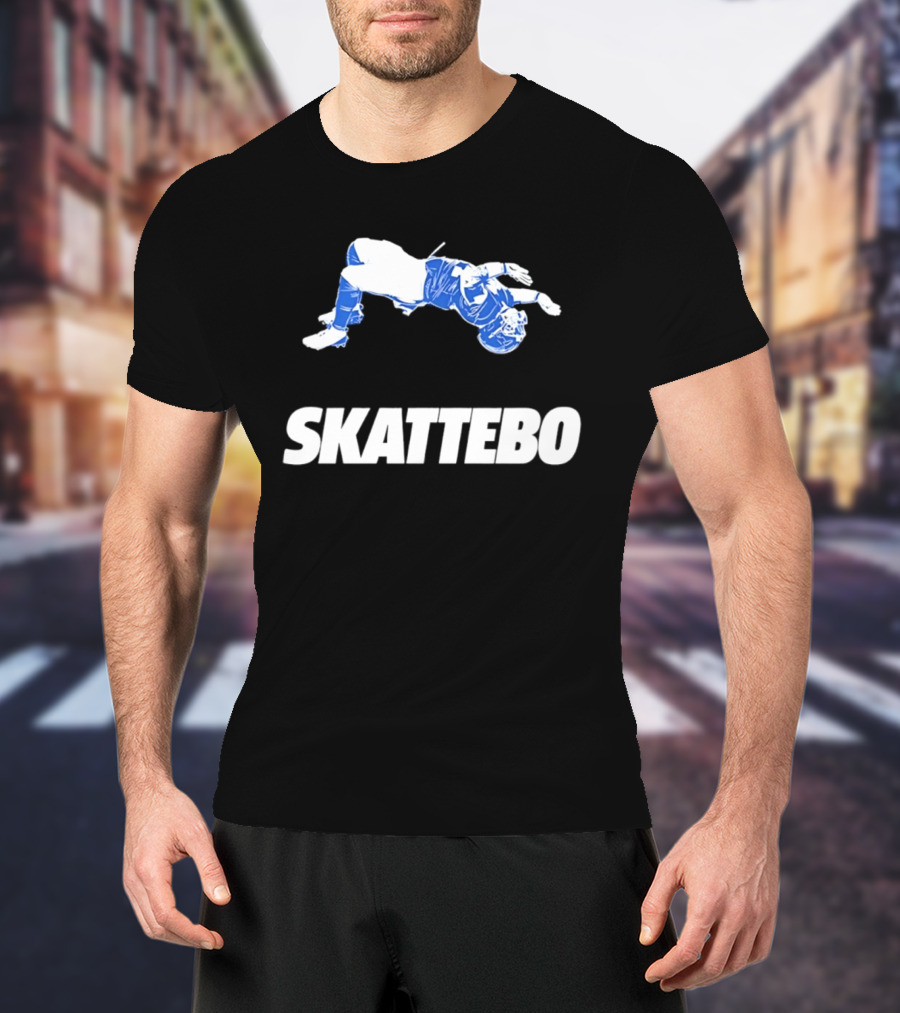 Skattebo New York Giants Flip Pose Star T-Shirt