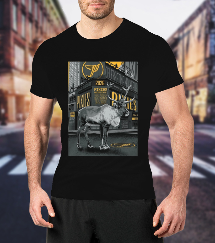 2026 Pixies United States Tour Celebrating 40 Years T-Shirt