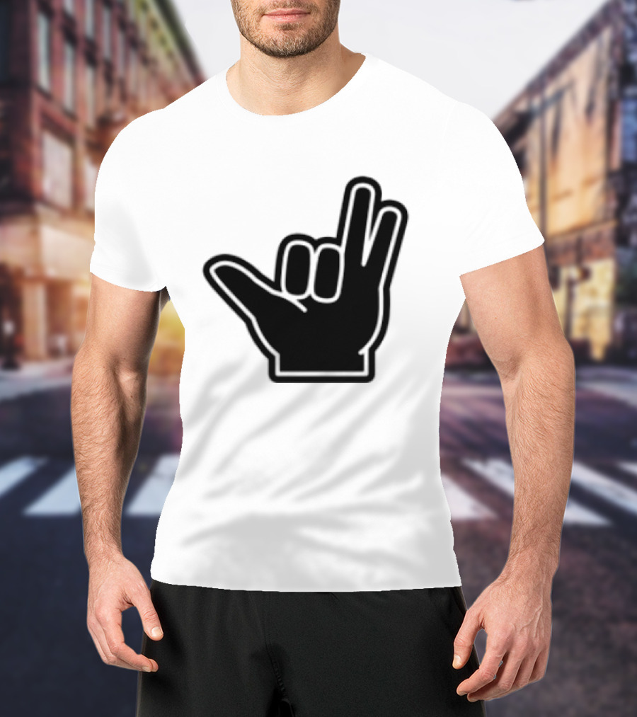 8Ro8 Store Hammajang Shaka Hand Sign Gesture T-Shirt