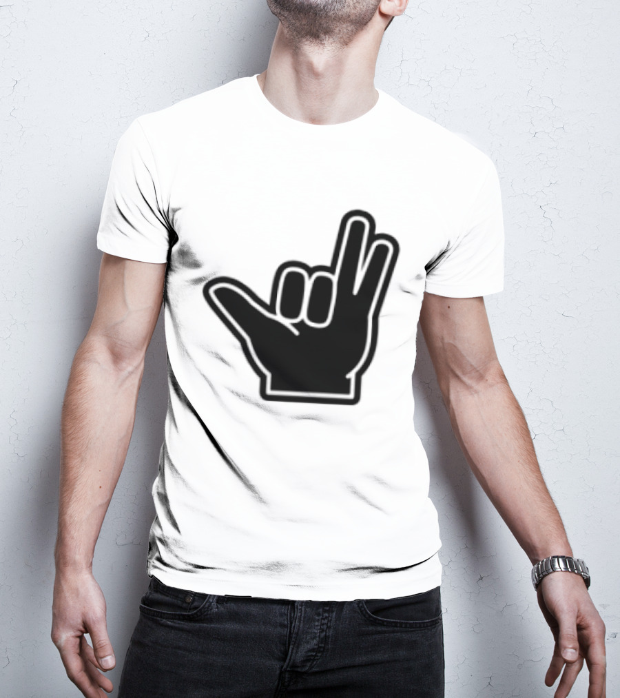 8Ro8 Store Hammajang Shaka Hand Sign Gesture T-Shirt