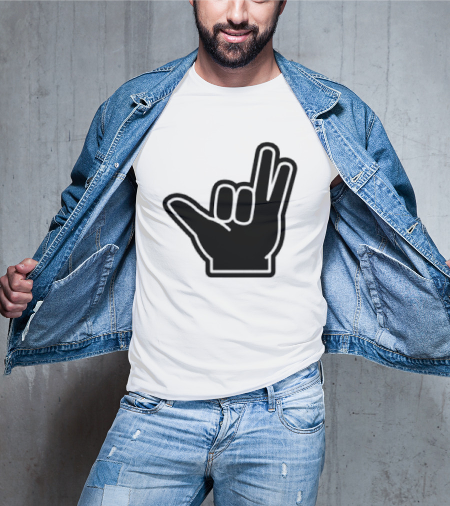 8Ro8 Store Hammajang Shaka Hand Sign Gesture T-Shirt