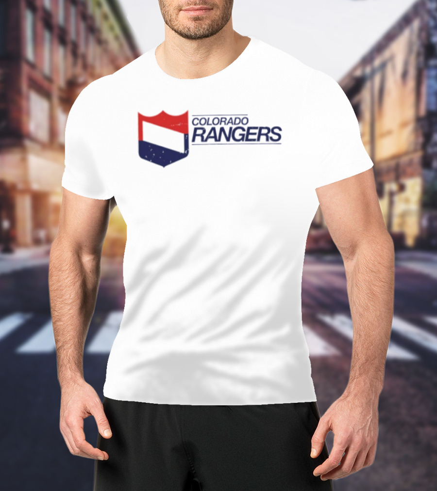 Colorado Rangers Hockey Crest T-Shirt