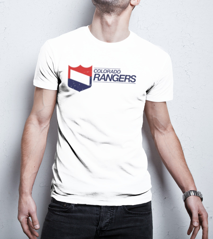 Colorado Rangers Hockey Crest T-Shirt
