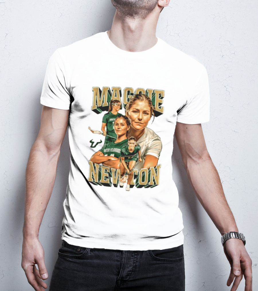 Maggie Newton South Florida Lacrosse Player USF T-Shirt