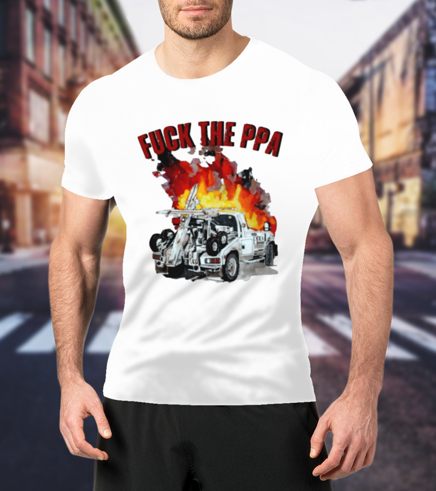 Philadelphia Parking Authority Tow Truck Fire Protest T-Shirt