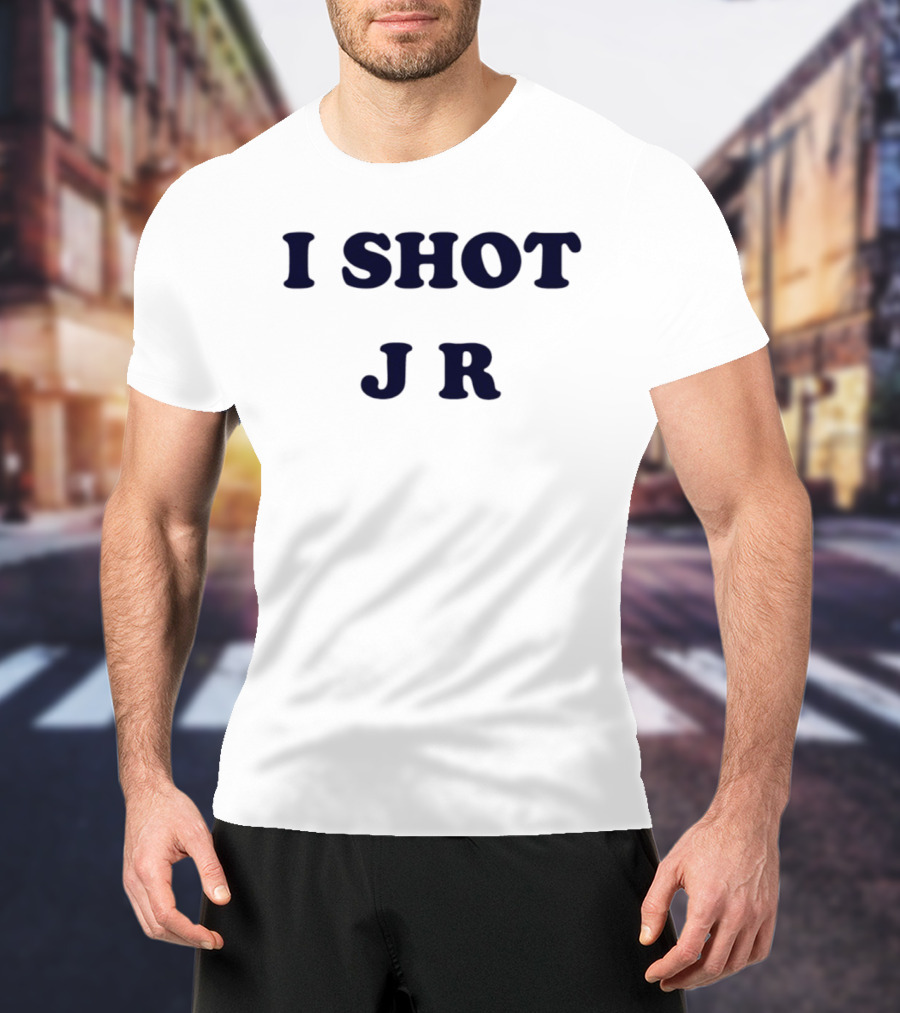 Pauric Wearing I Shot JR T-Shirt