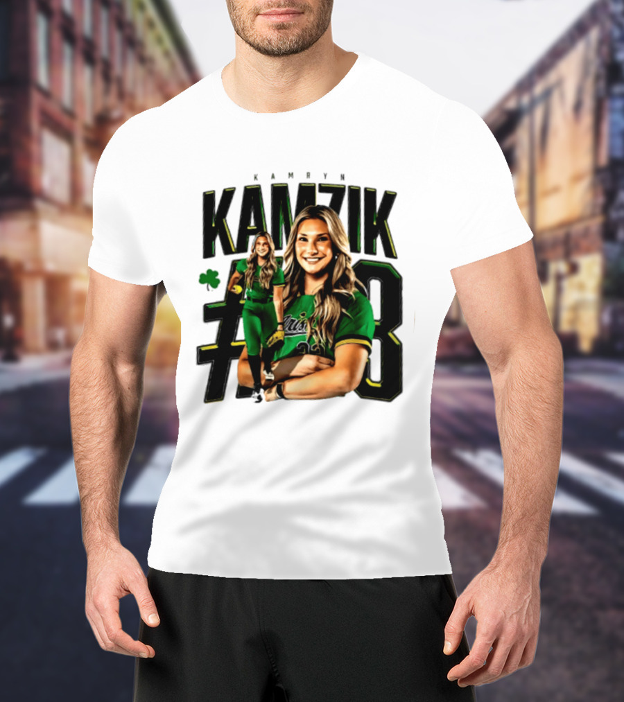 Kamryn Kamzik #23 Notre Dame NCAA Softball Player T-Shirt