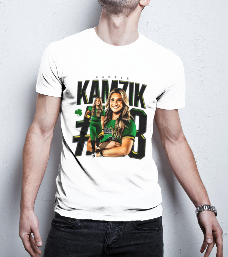 Kamryn Kamzik #23 Notre Dame NCAA Softball Player T-Shirt