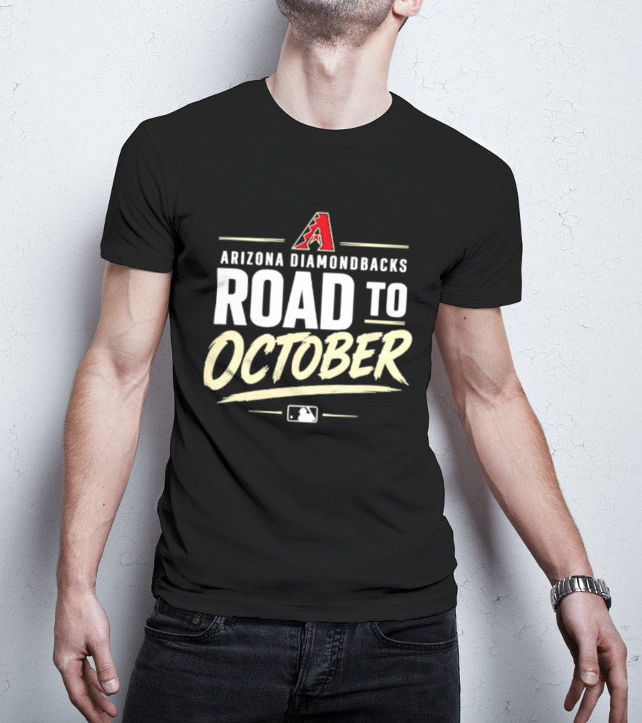Arizona Diamondbacks Road To October MLB 2026 Postseason Journey T-Shirt