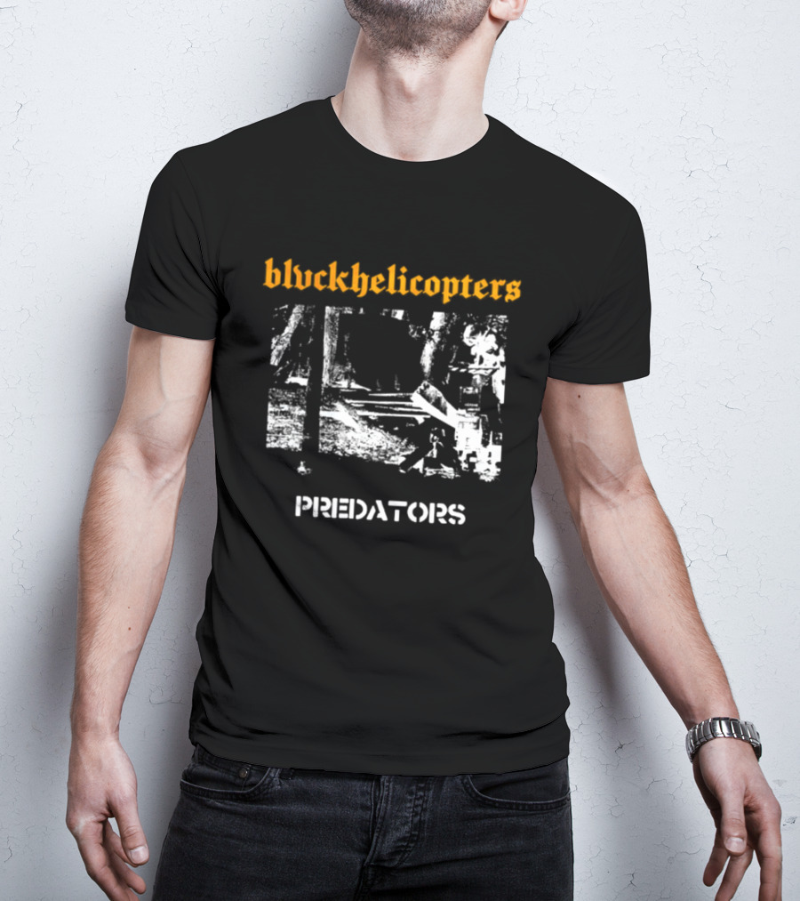 Blvckhelicopters Predators Band Alternative T-Shirt