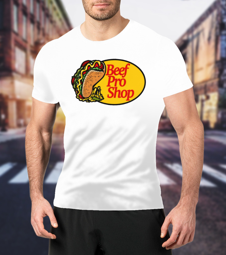 Beef Pro Shop Taco Patch T-Shirt