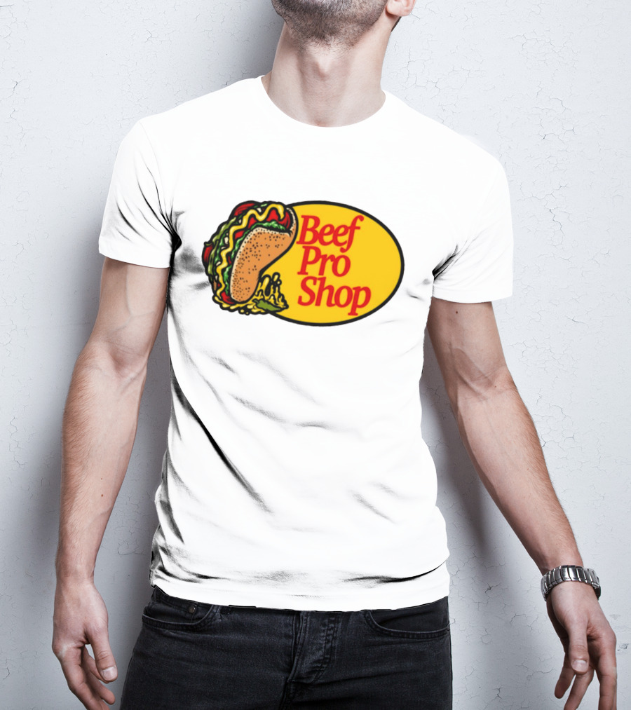 Beef Pro Shop Taco Patch T-Shirt